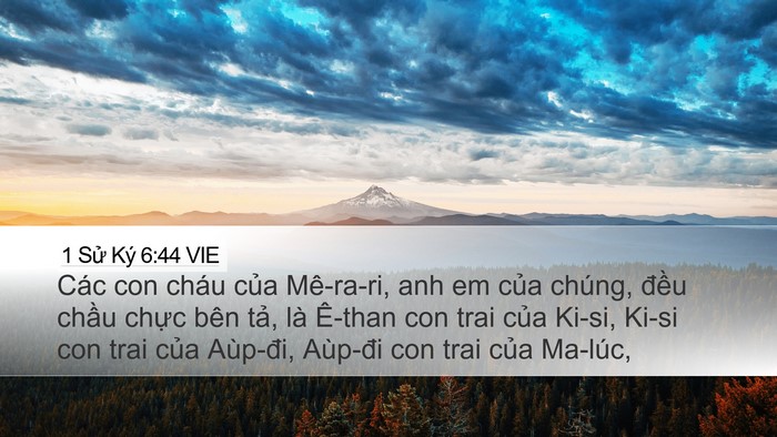 1 Sử Ký 6:44 VIE Bible Verse Image