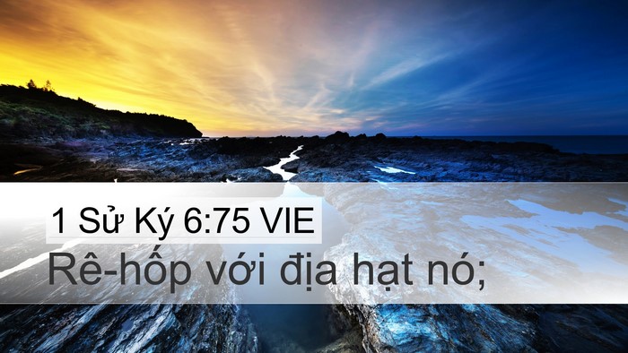 1 Sử Ký 6:75 VIE Bible Verse Image
