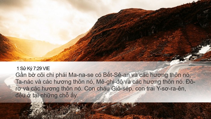 1 Sử Ký 7:29 VIE Bible Verse Image