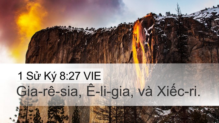 1 Sử Ký 8:27 VIE Desktop Wallpaper - Gia-rê-sia, Ê-li-gia, và - Desktop Bible Verse Wallpaper