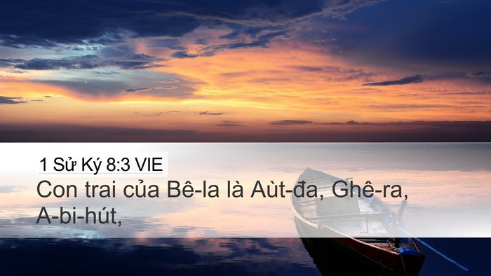 1 Sử Ký 8:3 VIE Bible Verse Image