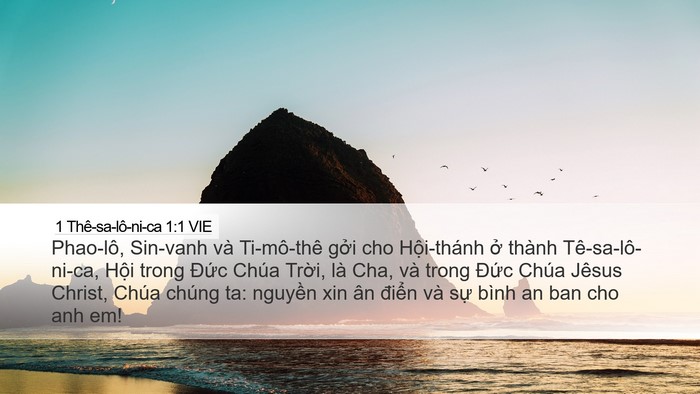 1 Thê-sa-lô-ni-ca 1:1 VIE Bible Verse Image