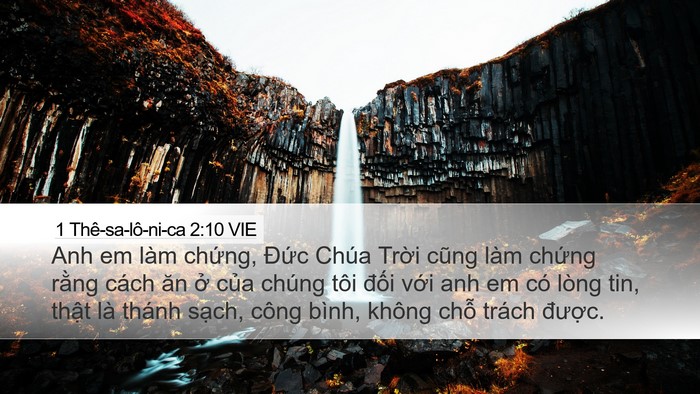 1 Thê-sa-lô-ni-ca 2:10 VIE Bible Verse Image
