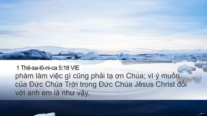 1 Thê-sa-lô-ni-ca 5:18 VIE Bible Verse Image