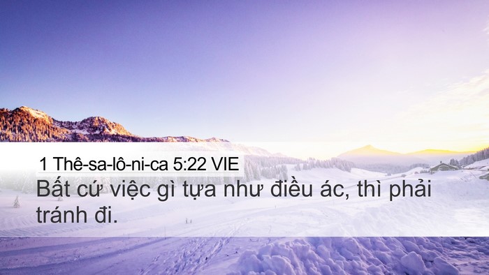1 Thê-sa-lô-ni-ca 5:22 VIE Bible Verse Image