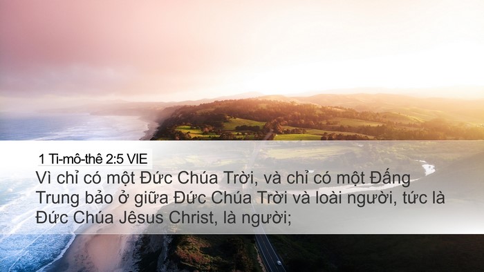 1 Ti-mô-thê 2:5 VIE Bible Verse Image
