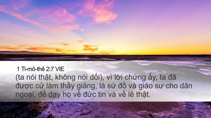 1 Ti-mô-thê 2:7 VIE Bible Verse Image