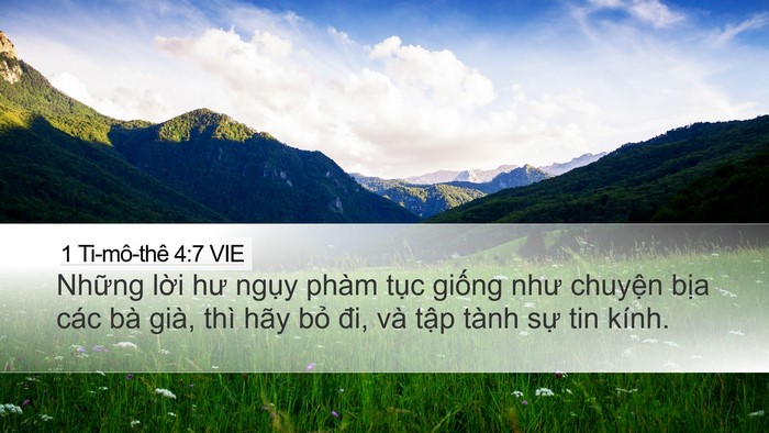 1 Ti-mô-thê 4:7 VIE Bible Verse Image