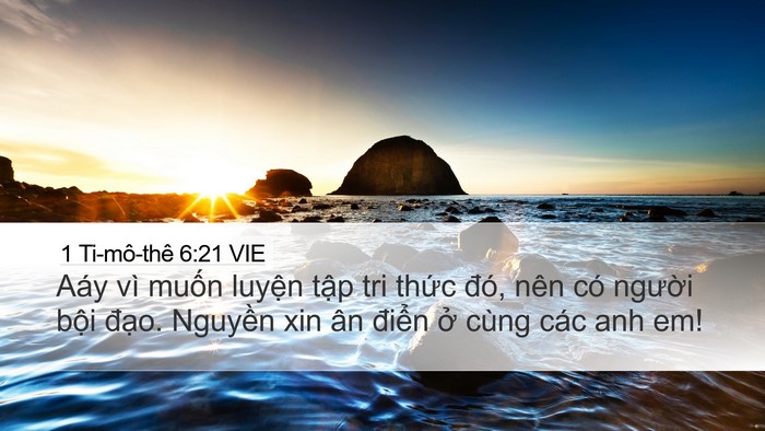 1 Ti-mô-thê 6:21 VIE Bible Verse Image