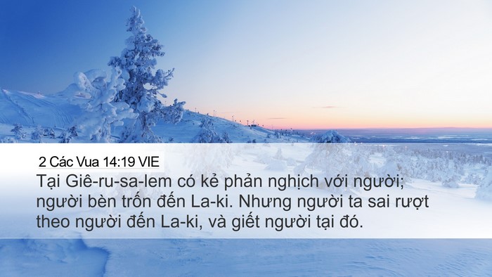 2 Các Vua 14:19 VIE Bible Verse Image