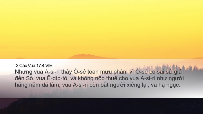 2 Các Vua 17:4 VIE Bible Verse Image