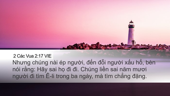 2 Các Vua 2:17 VIE Bible Verse Image