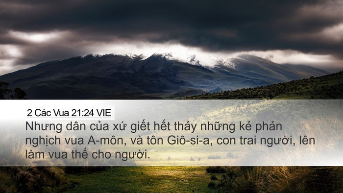 2 Các Vua 21:24 VIE Bible Verse Image
