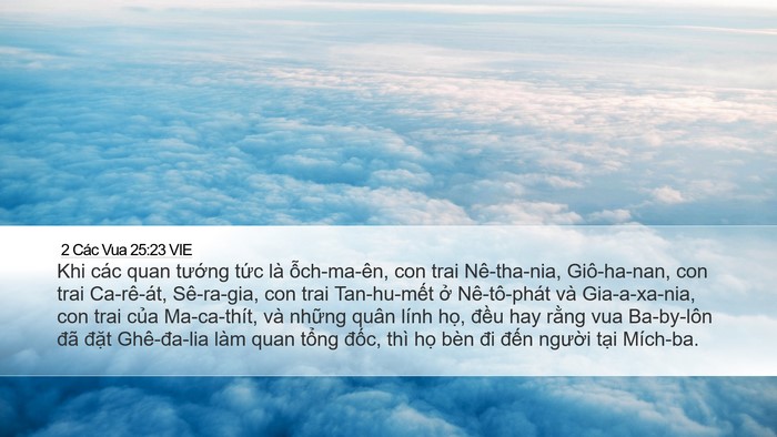 2 Các Vua 25:23 VIE Bible Verse Image