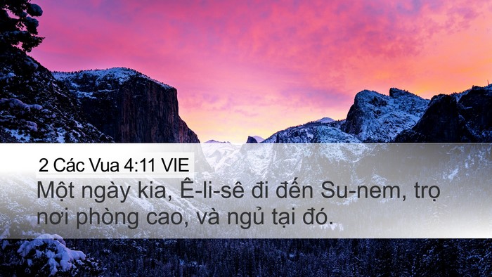 2 Các Vua 4:11 VIE Bible Verse Image