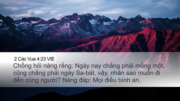2 Các Vua 4:23 VIE Bible Verse Image
