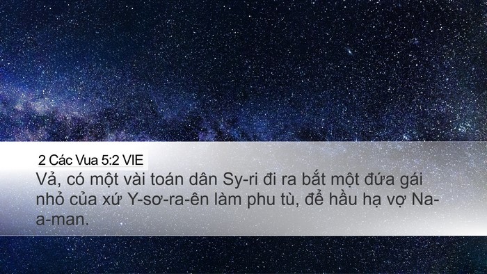 2 Các Vua 5:2 VIE Bible Verse Image