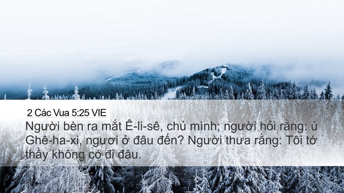 2 Các Vua 5:25 VIE Bible Verse Image