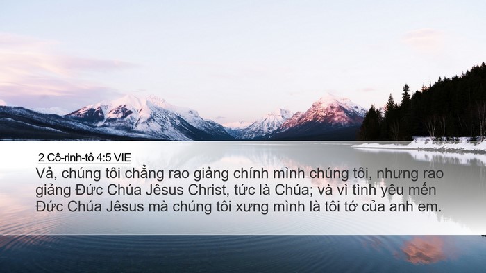 2 Cô-rinh-tô 4:5 VIE Bible Verse Image