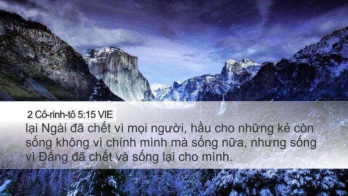 2 Cô-rinh-tô 5:15 VIE Bible Verse Image