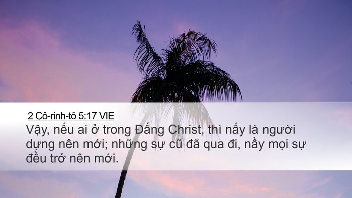 2 Cô-rinh-tô 5:17 VIE Bible Verse Image