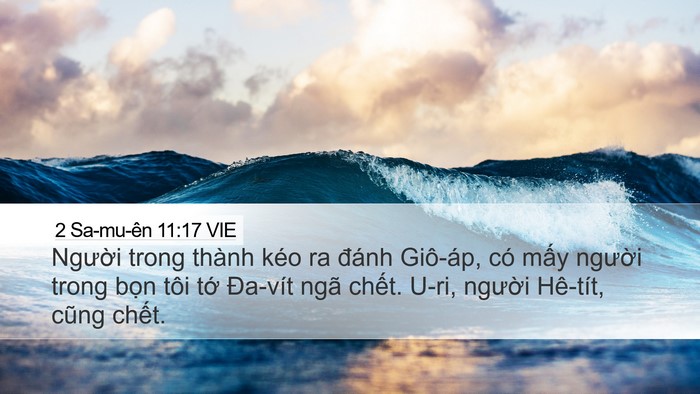 2 Sa-mu-ên 11:17 VIE Bible Verse Image