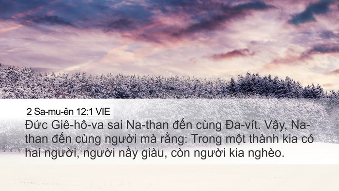 2 Sa-mu-ên 12:1 VIE Bible Verse Image