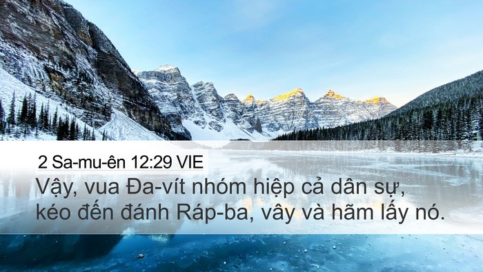 2 Sa-mu-ên 12:29 VIE Bible Verse Image
