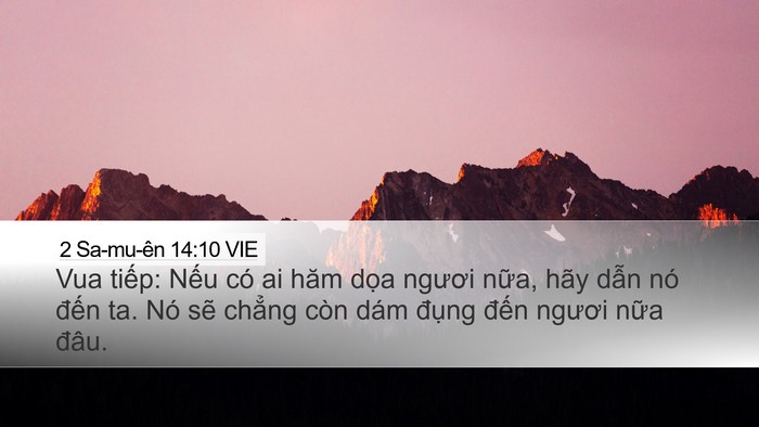 2 Sa-mu-ên 14:10 VIE Bible Verse Image