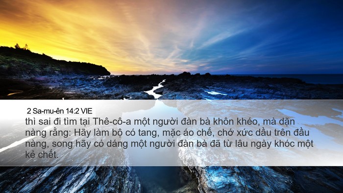 2 Sa-mu-ên 14:2 VIE Bible Verse Image