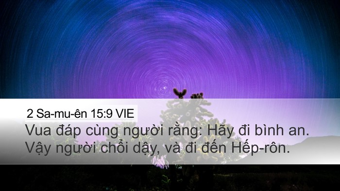 2 Sa-mu-ên 15:9 VIE Bible Verse Image