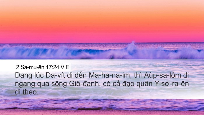 2 Sa-mu-ên 17:24 VIE Bible Verse Image
