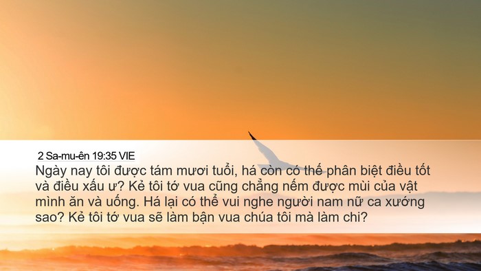 2 Sa-mu-ên 19:35 VIE Bible Verse Image