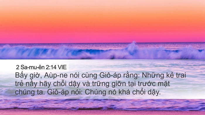 2 Sa-mu-ên 2:14 VIE Bible Verse Image