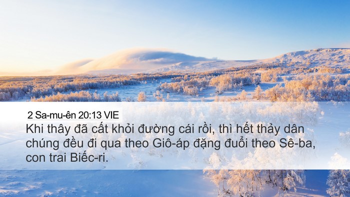 2 Sa-mu-ên 20:13 VIE Bible Verse Image
