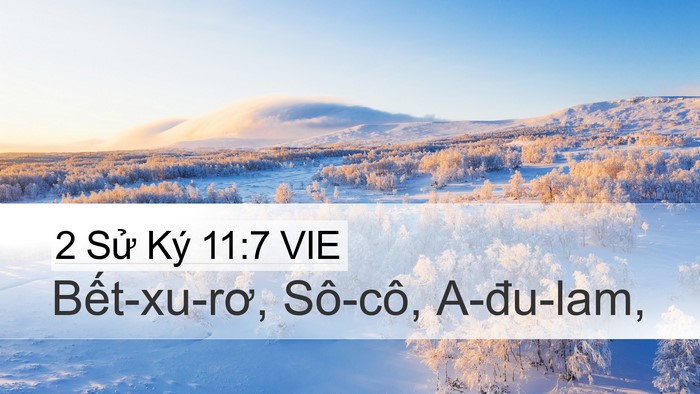 2 Sử Ký 11:7 VIE Bible Verse Image