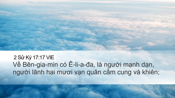 2 Sử Ký 17:17 VIE Bible Verse Image