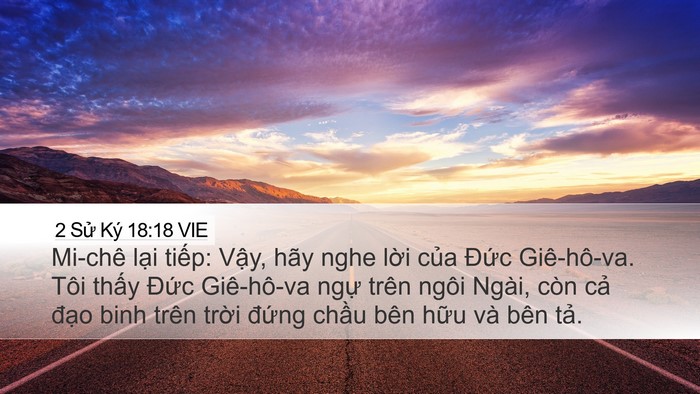 2 Sử Ký 18:18 VIE Bible Verse Image