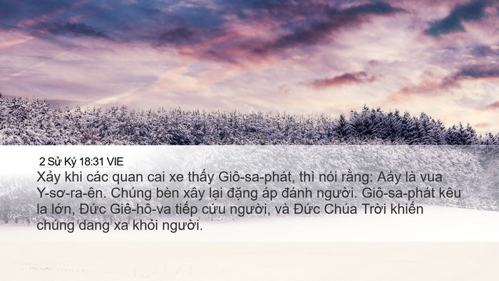 2 Sử Ký 18:31 VIE Bible Verse Image