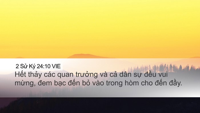 2 Sử Ký 24:10 VIE Bible Verse Image