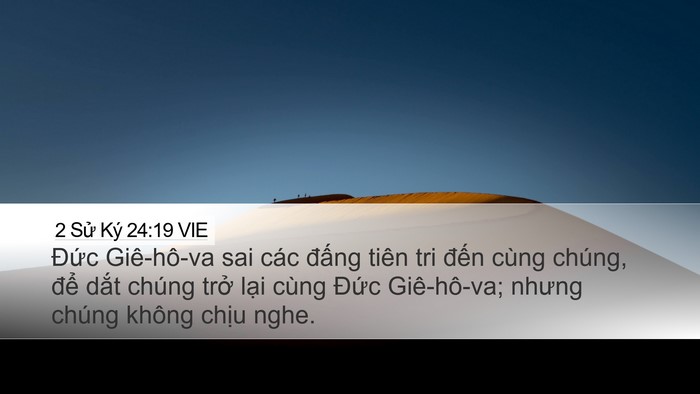 2 Sử Ký 24:19 VIE Bible Verse Image