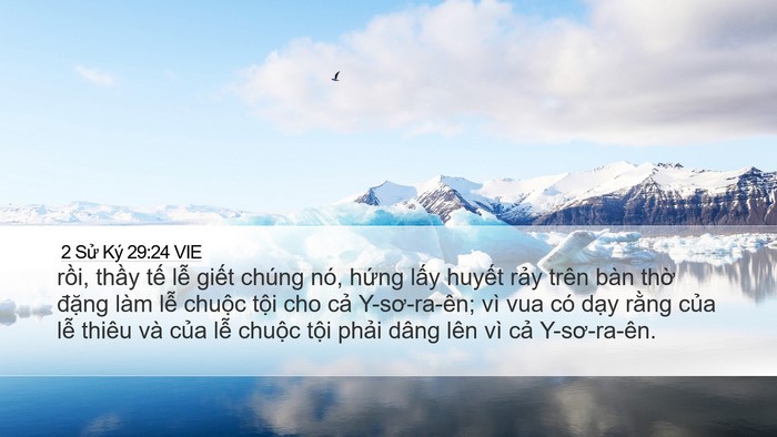 2 Sử Ký 29:24 VIE Bible Verse Image