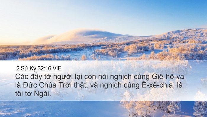 2 Sử Ký 32:16 VIE Bible Verse Image