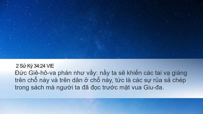 2 Sử Ký 34:24 VIE Bible Verse Image