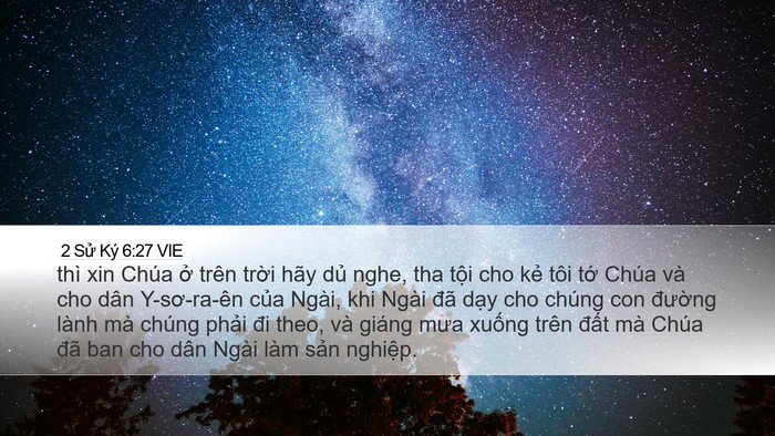 2 Sử Ký 6:27 VIE Bible Verse Image