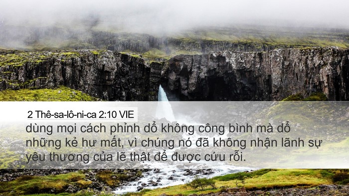2 Thê-sa-lô-ni-ca 2:10 VIE Bible Verse Image