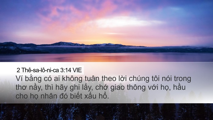 2 Thê-sa-lô-ni-ca 3:14 VIE Bible Verse Image