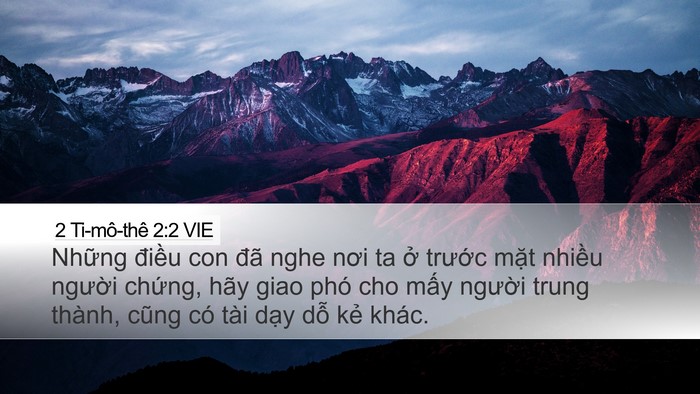 2 Ti-mô-thê 2:2 VIE Bible Verse Image