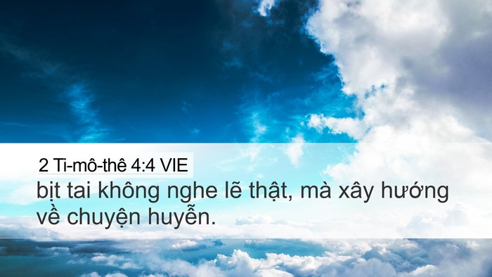 2 Ti-mô-thê 4:4 VIE Bible Verse Image