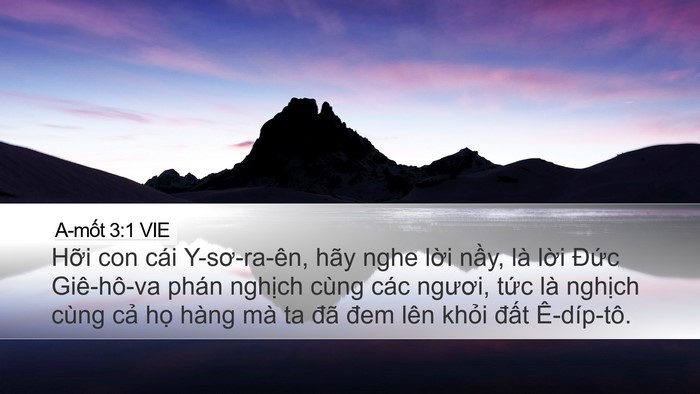 A-mốt 3:1 VIE Bible Verse Image
